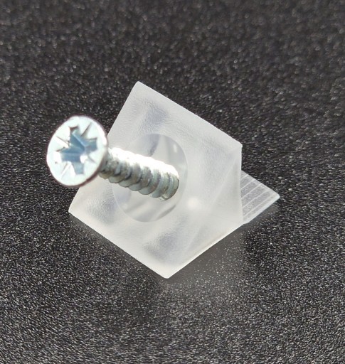 100x Stabilizátor zadnej steny so skrutkou 3,5x20mm