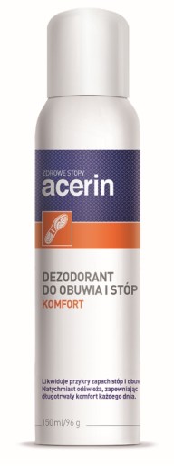 Acerin Komfort, Deodorant na topánky a chodidlá, 150 ml