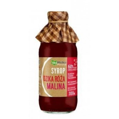 EkaMedica Dzika Róża Malinový sirup 300 ml