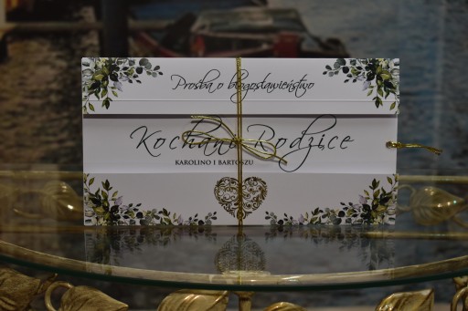 Žiadosť o svadobné požehnanie s PERSONALIZÁCIOU pre rodičov