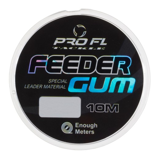 Feederový tlmič Guma 0,8 mm 10 m transparentný Špeciálny vodiaci materiál