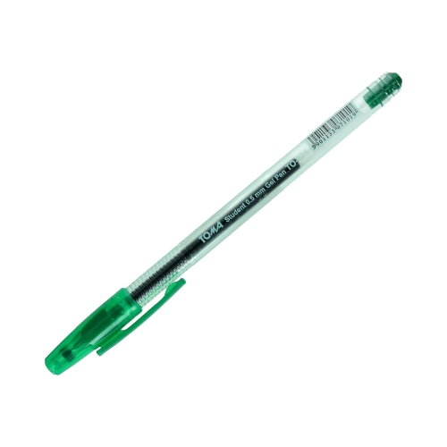 GELOVÉ TOMA ŠTUDENTSKÉ GUĽOVODOVÉ PERO 0,5mm ZELENÉ