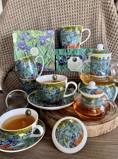 Klasický hrnček 380 ml Irises Van Gogh