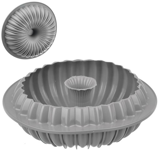 SILIKÓNOVÁ FORMA NA PEČENIE ŠPIRÁLOVÝCH TORT SIKÁ 24 CM