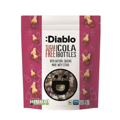Želé s príchuťou Diablo cola BEZ CUKRU