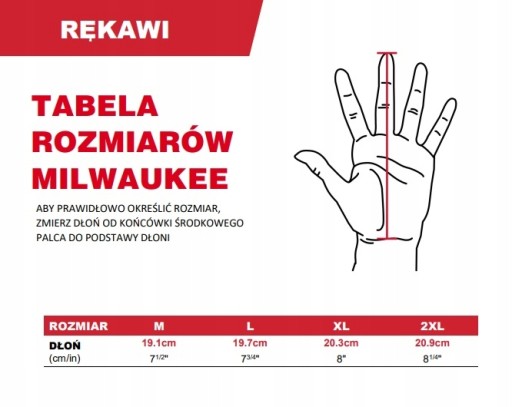 ZIMNÉ IZOLOVANÉ RUKAVICE MILWAUKEE XXL-11 ÚROVEŇ 1