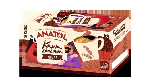 KLASICKÁ SILNOZRNNÁ KÁVA ANATOL 84 g 20 vrecúšok