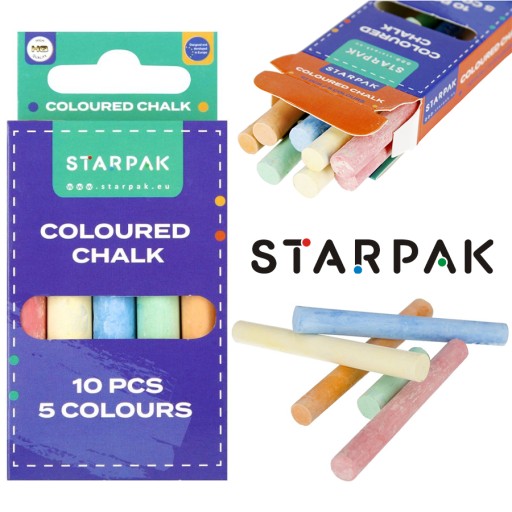 Farebná tabuľová krieda Starpak