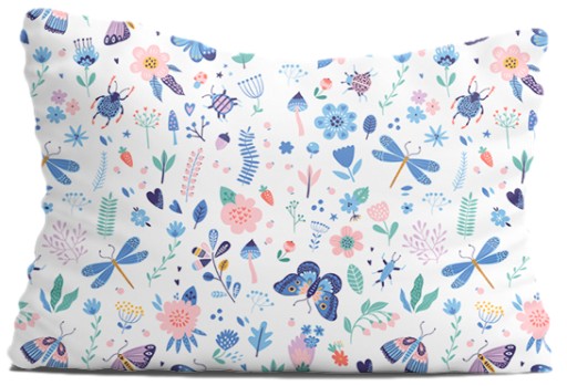 OBLIEK NA VANKÚŠ 40x60 cm BAVLNA 100% JASIEK BABYMAM Zips