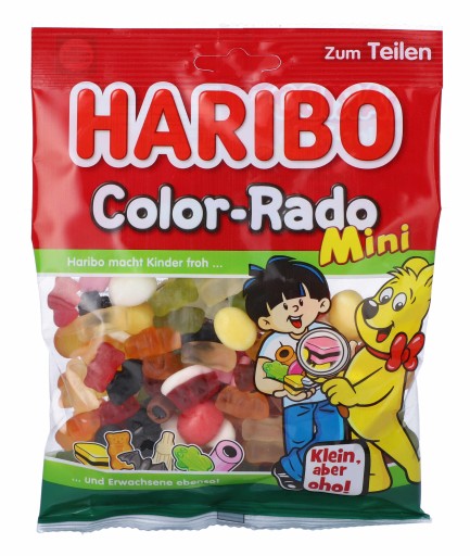 Želé fazuľky HARIBO Color-Rado MINI MIX príchutí