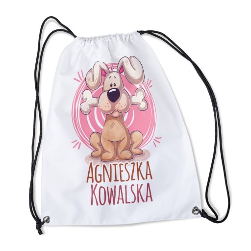 TAŠKA na batoh do škôlky s menom VEĽA vzorov