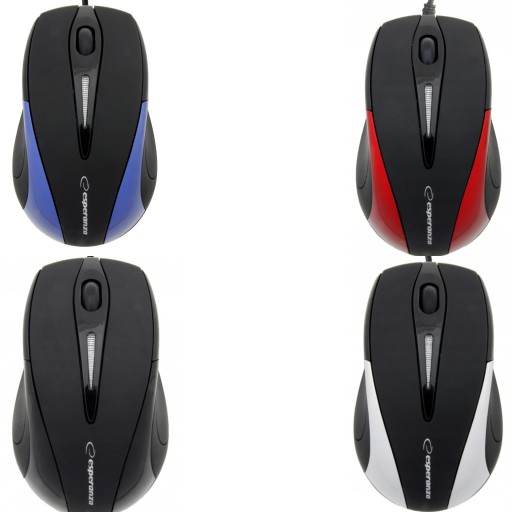 KÁBLOVÁ MYŠ USB MYŠ 1000 DPI PRE POČÍTAČOVÝ LAPTOP SILENT SIRIUS 1,4M