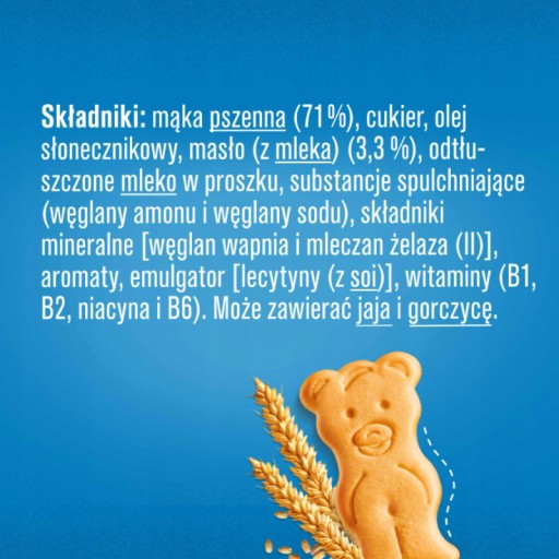 Miśkopty sušienky pre deti Vitamíny 8 m+ Gerber Nestlé 180 g