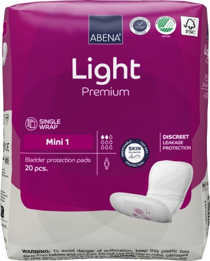Abena Light Mini hygienické vložky 20 ks