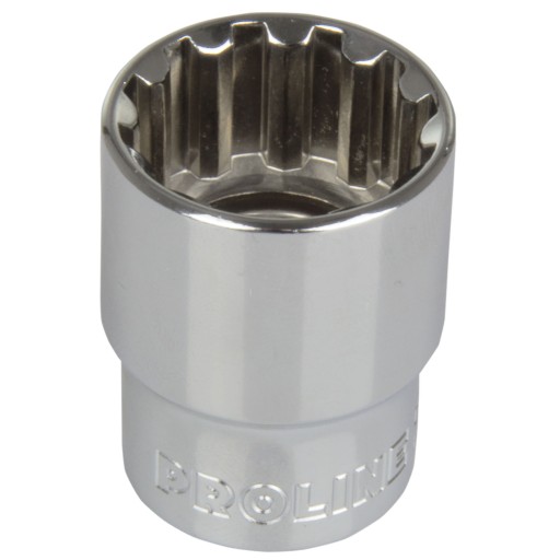 Zásuvky 1/2 SPLINE 8-32mm E10-E24 Proline 18500