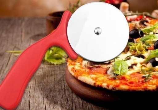 KRUHOVÝ NÔŽ NA REZANIE PIZZY, KRUHOVÁ ČEPEL, VEĽKÝ