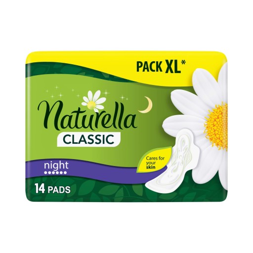 Vložky Naturella Classic Night Camomile Box