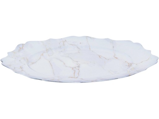 Podložka pod podnos na taniere 33 cm - ZLATO BIELA farba