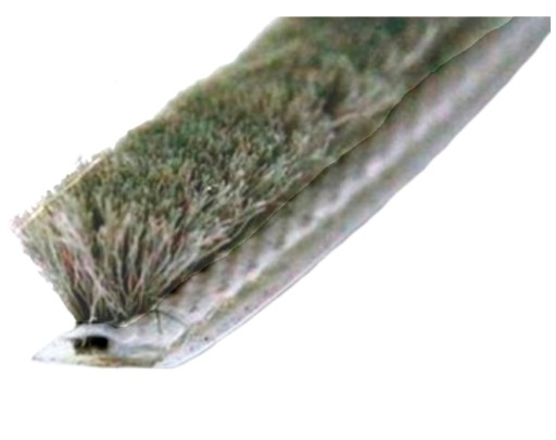 Odrážacia kefa, tesnenie 4,8x4mm, nízka prašnosť
