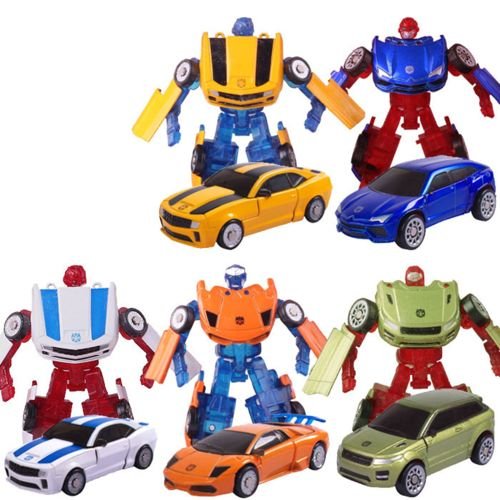 Deformačná hračka robotického auta