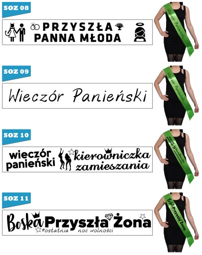 SVADOBNÝ SASH DARČEK PRE BAKALÁRSKU PARTY