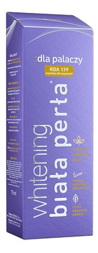 Biela Perła Pre fajčiarov bieliaca pasta 75ml
