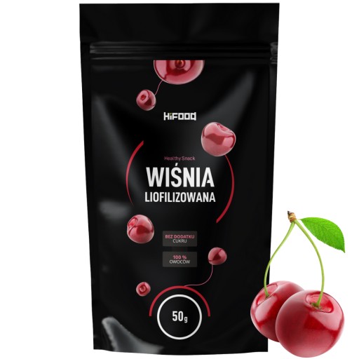 Čerešňa sušená mrazom 50g PREMIUM HiFOOD CEL