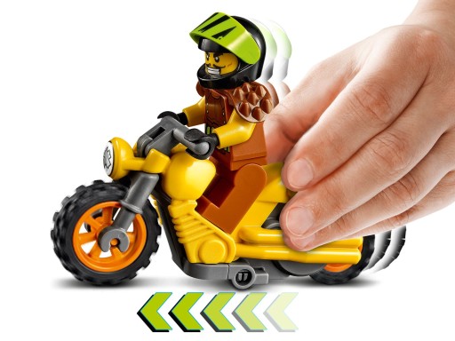 LEGO CITY STUNZ 60297 BÚRANIE MOTORKY NA MOTORKE STUNZ