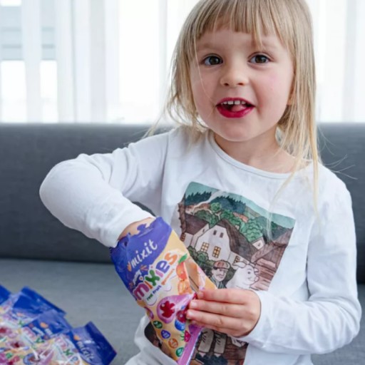 Prírodné ovocné mixy Gumičky pre deti bez cukru Mixit 35g