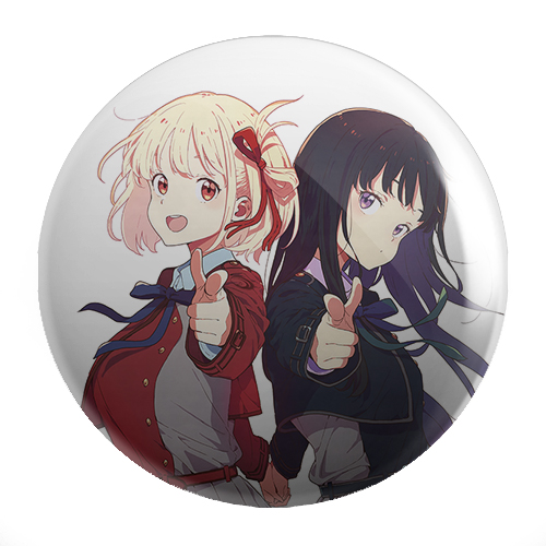 Lycoris Recoil manga anime pin na výber