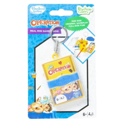 HASBRO Mini vrecková herná kľúčenka PREVÁDZKA 6+