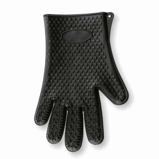 Čierna silikónová OVEN GLOVE Tadar