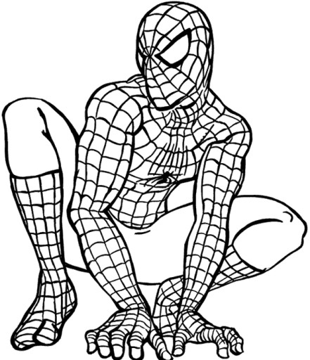 Omaľovánka SPIDERMAN! VEĽKÁ XXL A4 128 STRÁN! - 256 TÉM! + NÁLEPKY