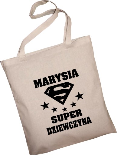 NÁKUPNÁ TAŠKA DARČEK KU DŇU ŽIEN PRIATEĽKY S MENOM 9506