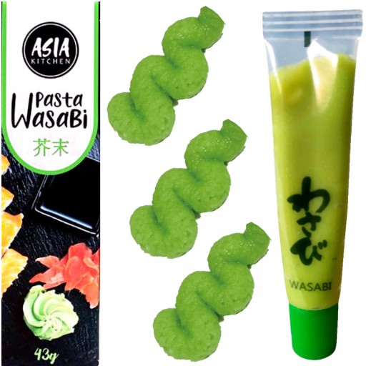 Wasabi pasta v tube 43g japonský chren na sushi