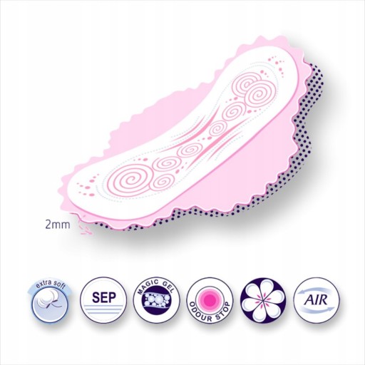 Bella Perfecta Ultra Violet Silky Drai hygienické vložky 20 kusov
