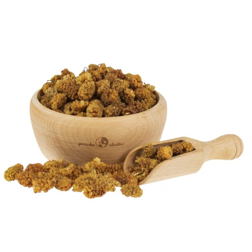 MORUŠA BIELA, bez semien, sušená, prírodná, 200g