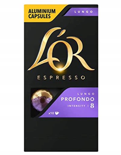 Kapsule pre Nespresso Jacobs LOR Lungo Profondo 10