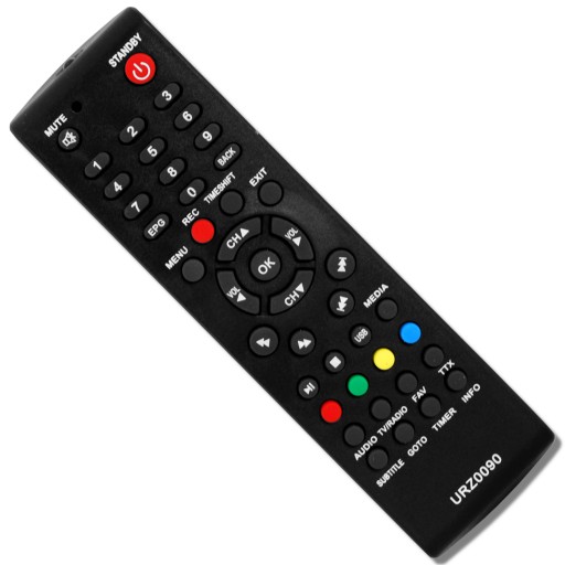 DIAĽKOVÉ OVLÁDANIE PRE CABLETECH URZ0090 DVB-T DEKODÉR