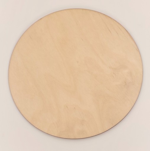 Kruh, kruh, decoupage základ preglejky 12cm/3mm