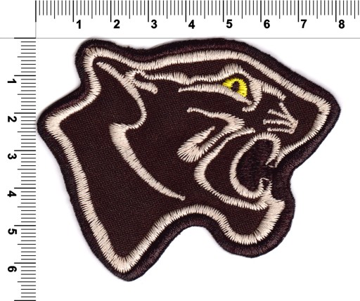 Termopriľnavá vyšívaná náplasť PANTHER