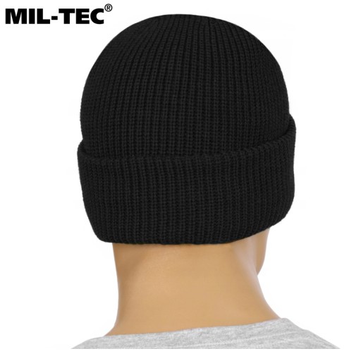 Teplá univerzálna zimná čiapka Mil-Tec ČIERNA