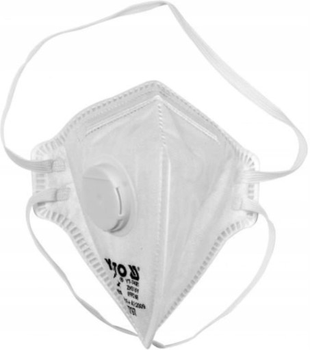FFP2 OCHRANNÁ POLMASKA S VENTILOM 5 ks.