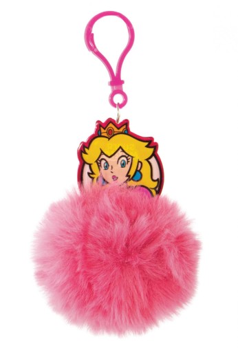 Kľúčenka Super Mario Princess Peach s brmbolcom