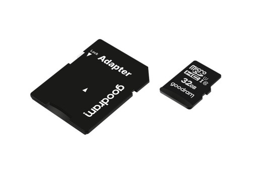 M1AA0320R12 microSD karta 32GB UHS-I Goodram + adaptér