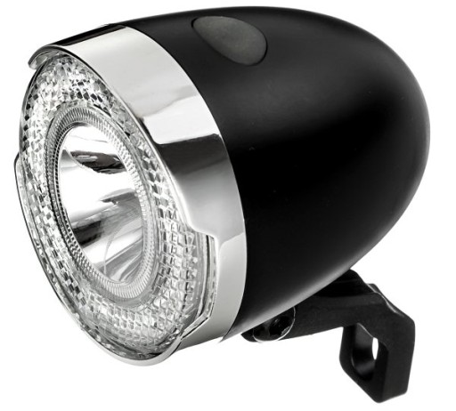 Predná cyklistická LED lampa XC-230 napájaná z batérie