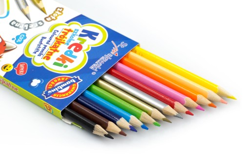 Trojuholníkové školské pastelky St. Majewski Bambino a'12
