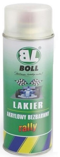 BOLL ČÍR AKRYLOVÝ LAK RALLY - SPREJ 400ml