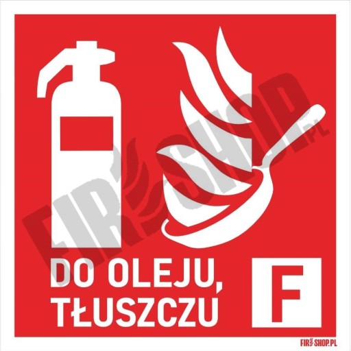 Hasiaci prístroj značka na olej, tuk 67x67mm Fólia