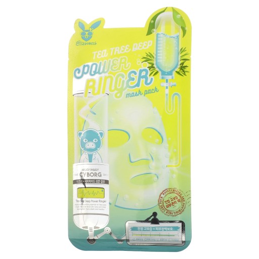 Elizavecca TEA TREE DEEP POWER RINGER MASK - listová maska